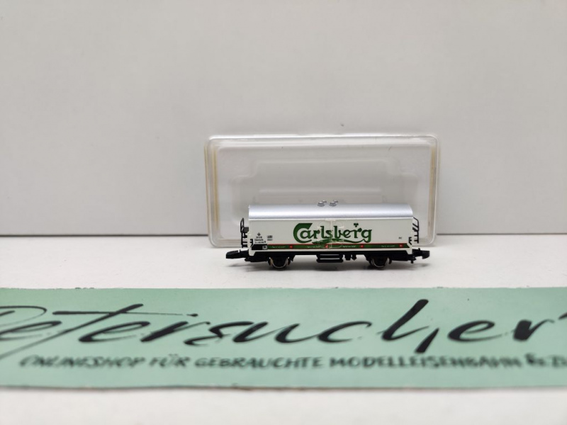 Märklin Z DC 8608 Bierwagen "Carlsberg" ZA / DSB / OVP