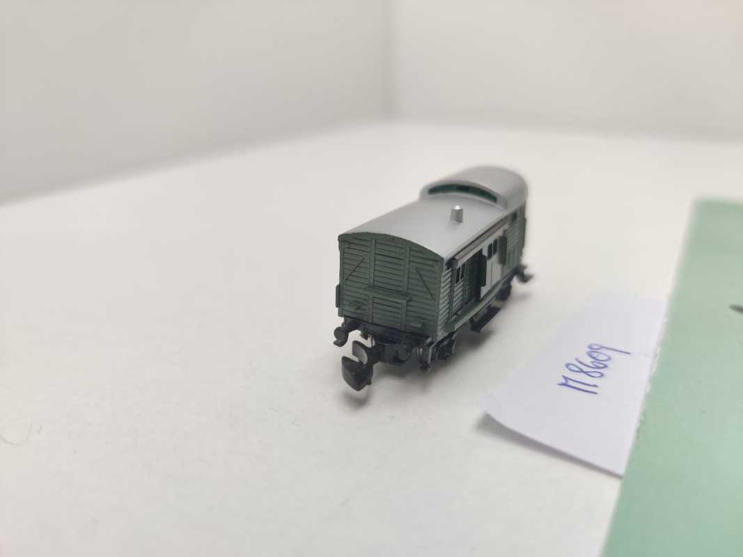 Märklin Z DC 8609 Güterzug-Gepäckwagen Pwg 012 / 131 878 / DB