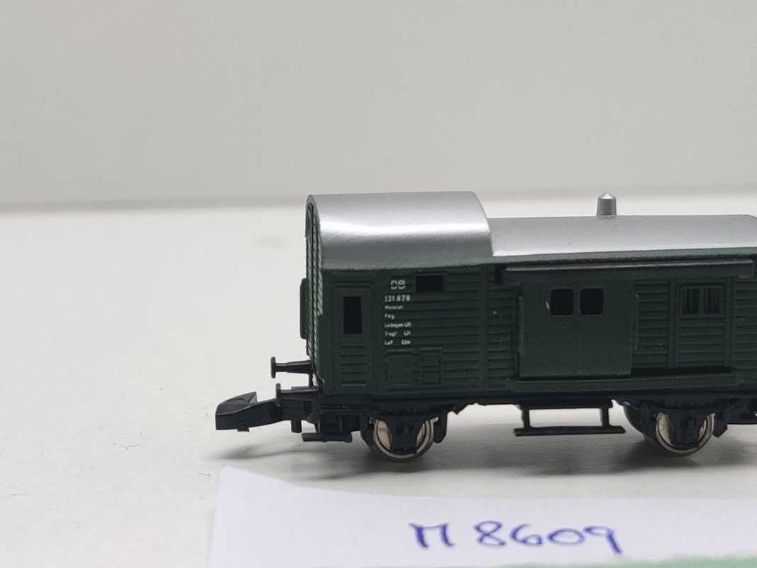 Märklin Z DC 8609 Güterzug-Gepäckwagen Pwg 012 / 131 878 / DB