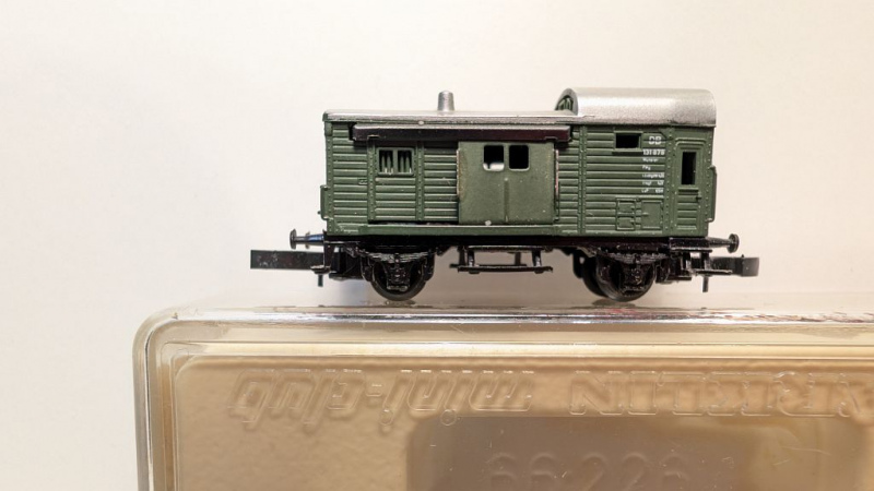 Märklin Z DC 8609 Güterzug-Gepäckwagen / Pwg 012 / DB / OVP