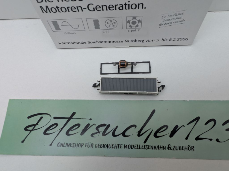 Märklin Z DC 8615.2000.01 Niederbordwag. "neue Motoren Gen." / Messe NBG '00 / OVP