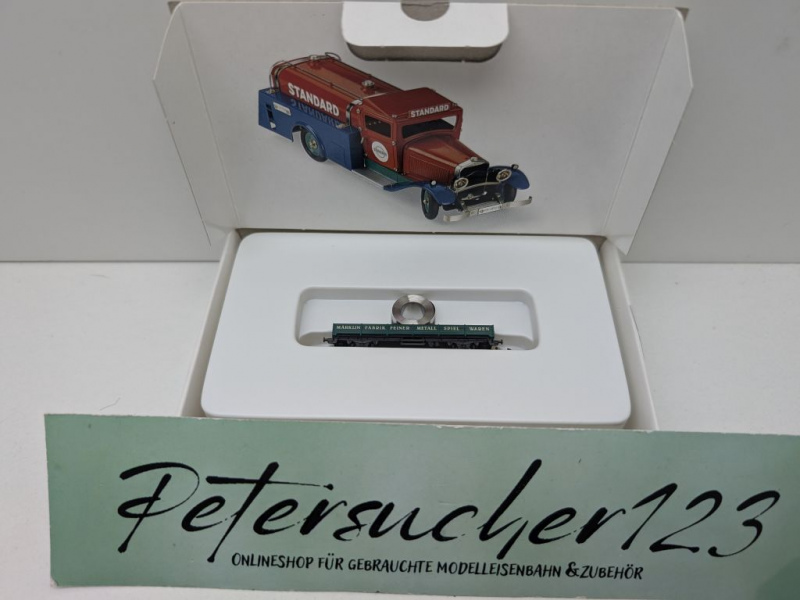 Märklin Z DC 8610s1993 Niederbordwagen "Blech-Replikate" / Messe NBG '93 / OVP