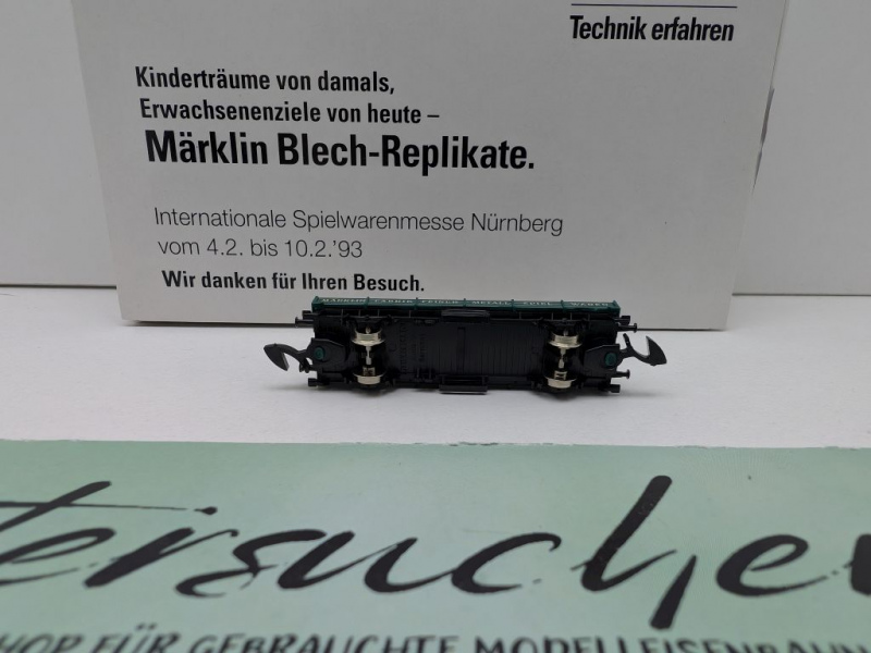 Märklin Z DC 8610s1993 Niederbordwagen "Blech-Replikate" / Messe NBG '93 / OVP