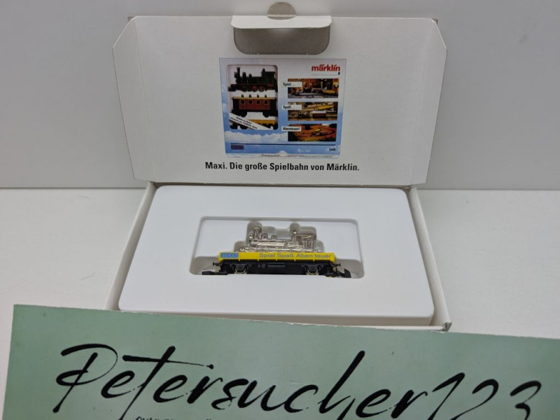 Märklin Z DC 8610 Niederbordwagen "Maxi" / Messe NBG '94 / OVP