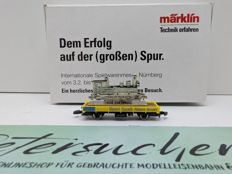 Märklin Z DC 8610 Niederbordwagen "Maxi" / Messe NBG '94 / OVP