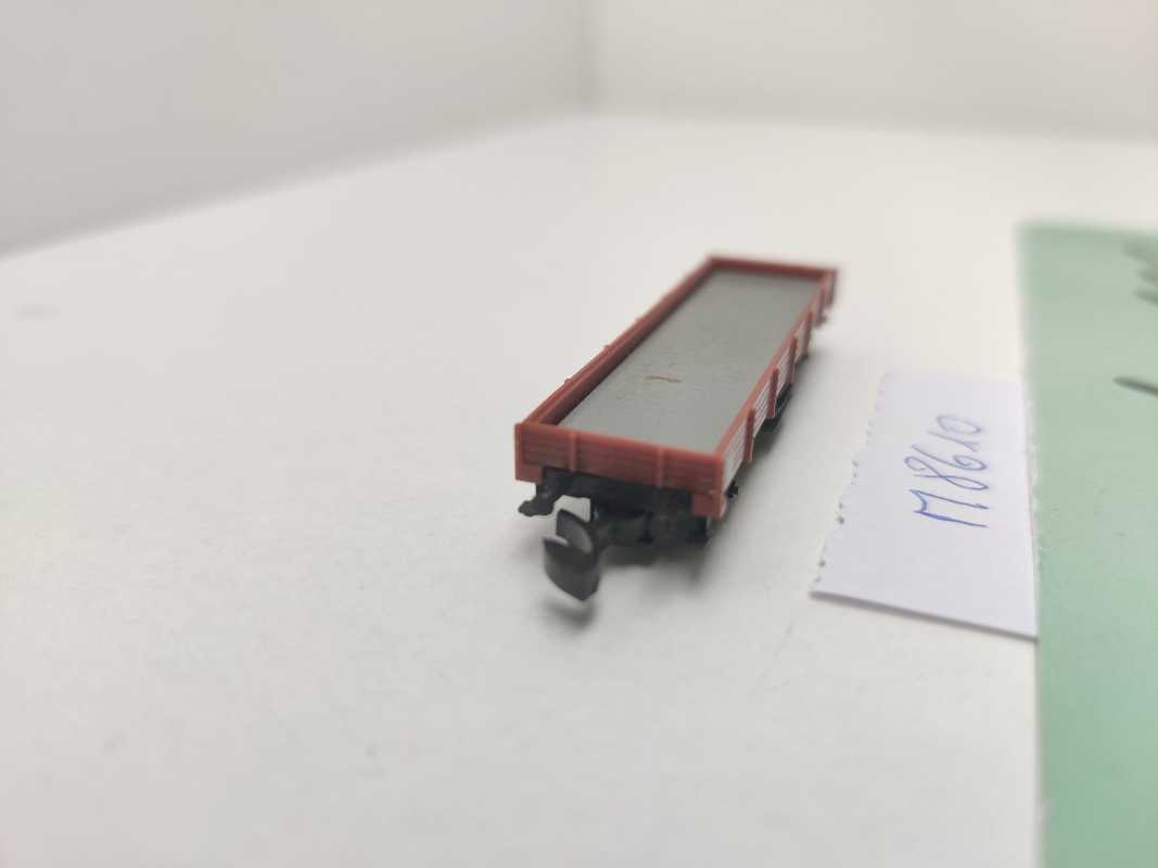 Märklin Z DC 8610 Niederbordwagen Klms 440 / helle Ladefläche/ DB