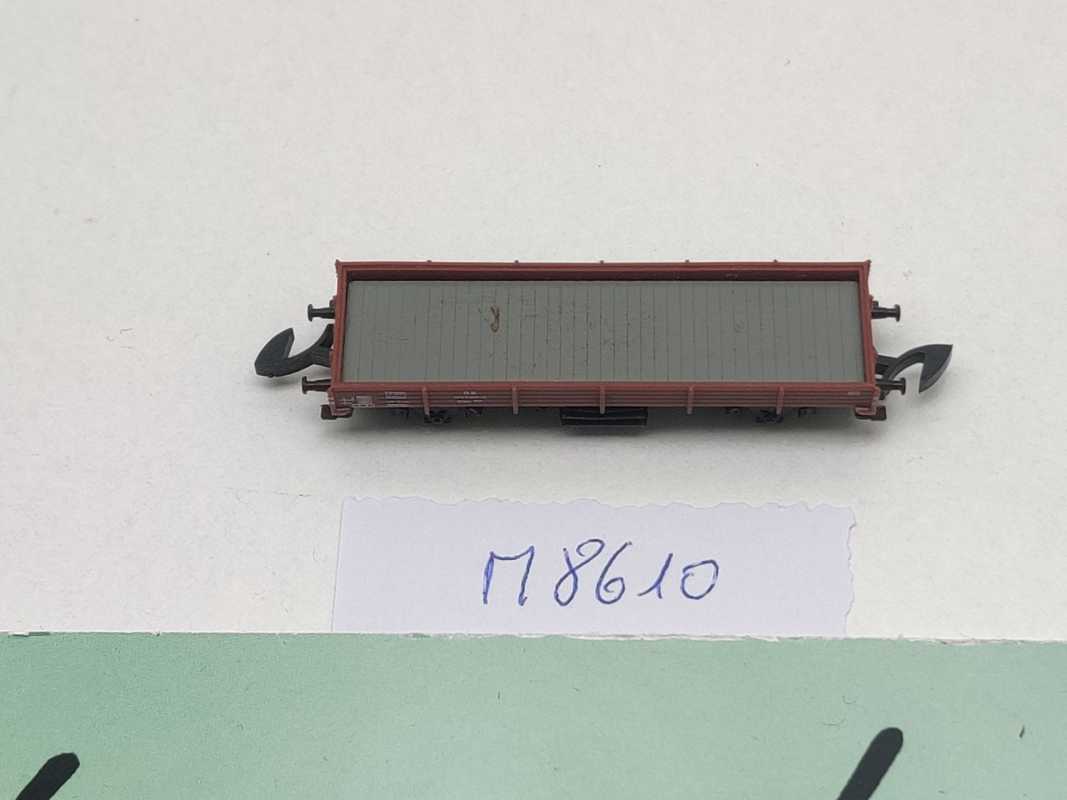 Märklin Z DC 8610 Niederbordwagen Klms 440 / helle Ladefläche/ DB