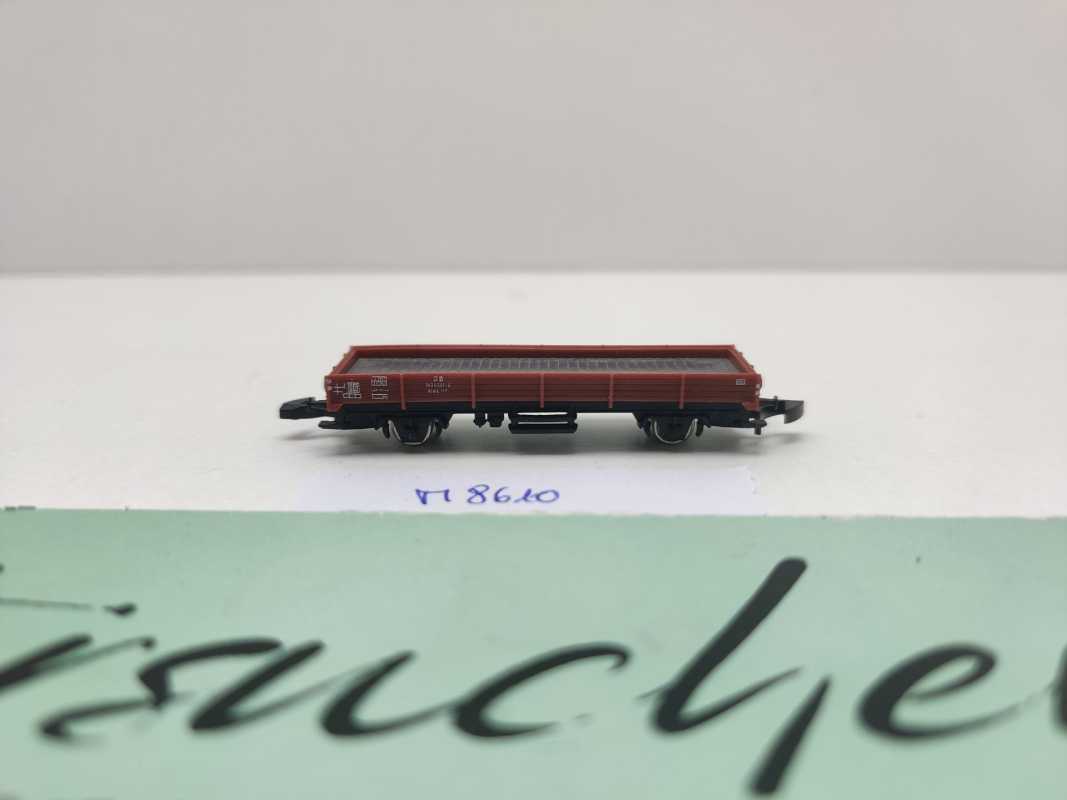 Märklin Z DC 8610 Niederbordwagen Klms 440 / dunklere Ladefläche/ DB