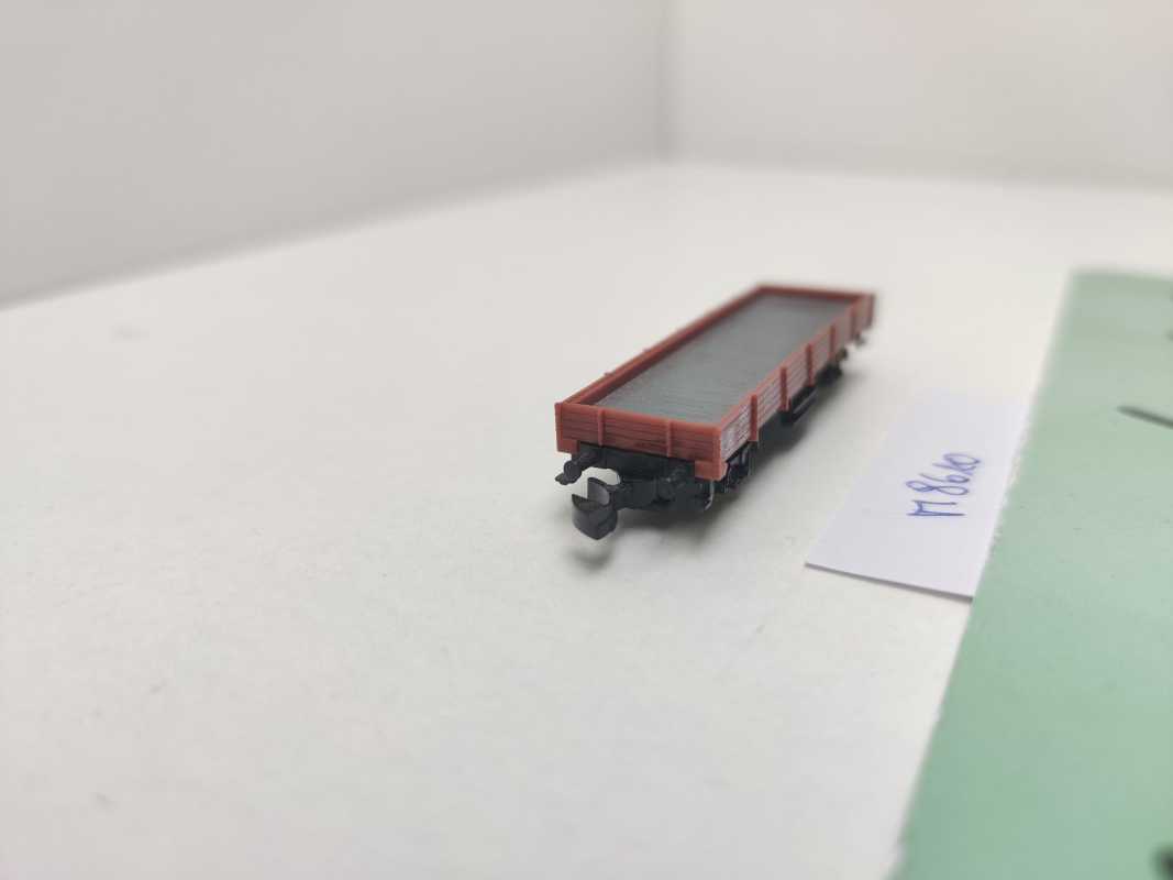 Märklin Z DC 8610 Niederbordwagen Klms 440 / dunklere Ladefläche/ DB