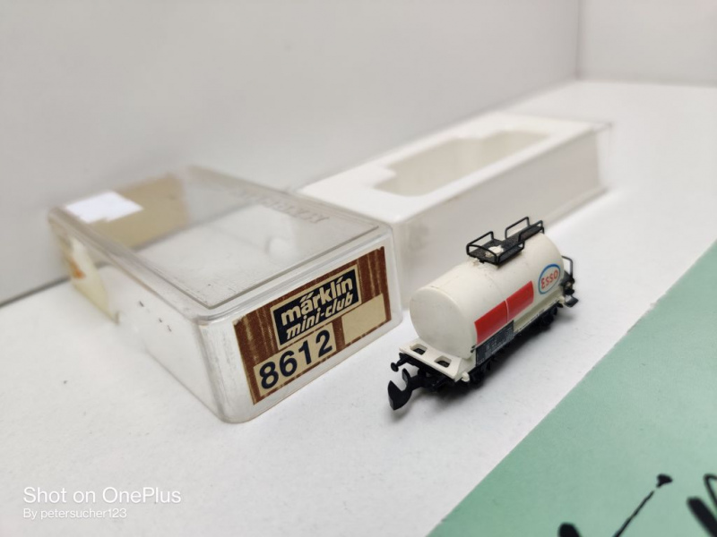 Märklin Z DC 8612 Kesselwagen "ESSO" / [P] / Privat / OVP