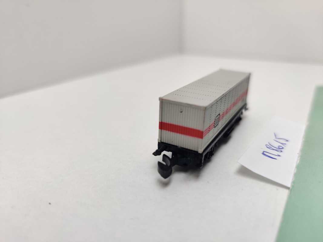 Märklin Z DC 8615 Containerwagen "DB" Lbgjs / DB