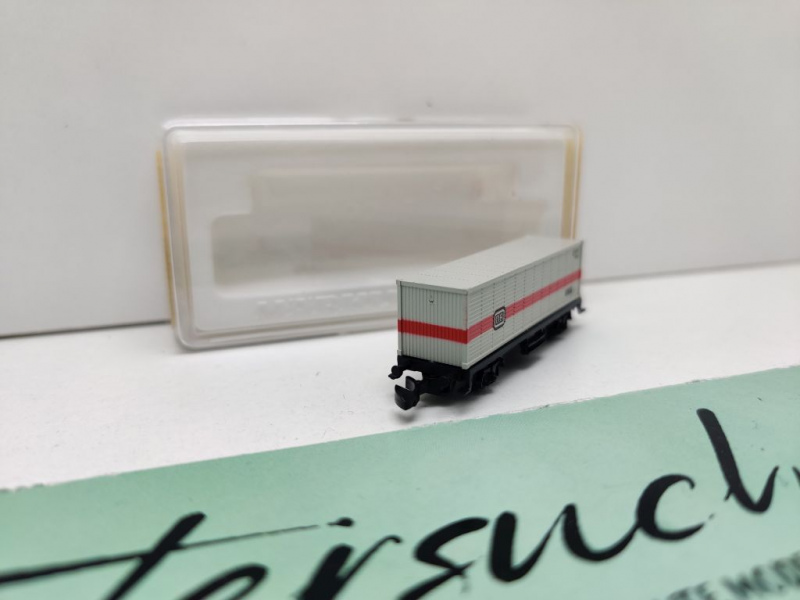 Märklin Z DC 8615 Containerwagen "DB" Lbgjs / DB / OVP