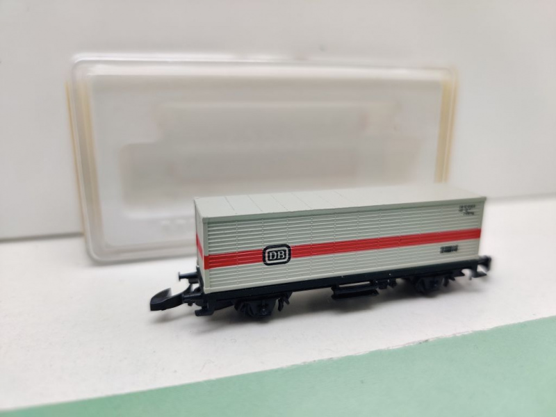 Märklin Z DC 8615 Containerwagen "DB" Lbgjs / DB / OVP
