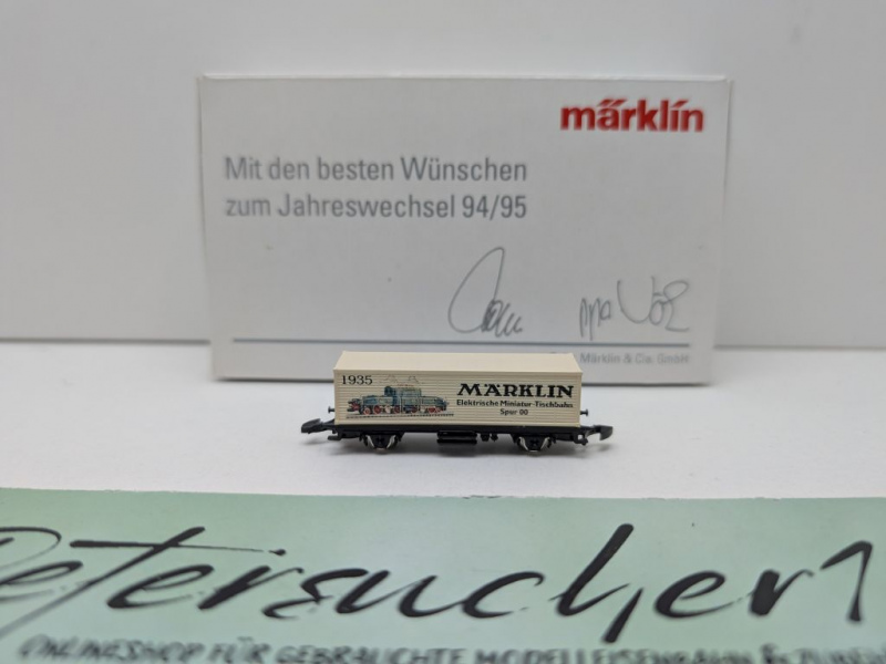 Märklin Z DC 8615.1994.90 Containerwagen "Krokodil-ICE" / Jahresw. 94/95 / OVP
