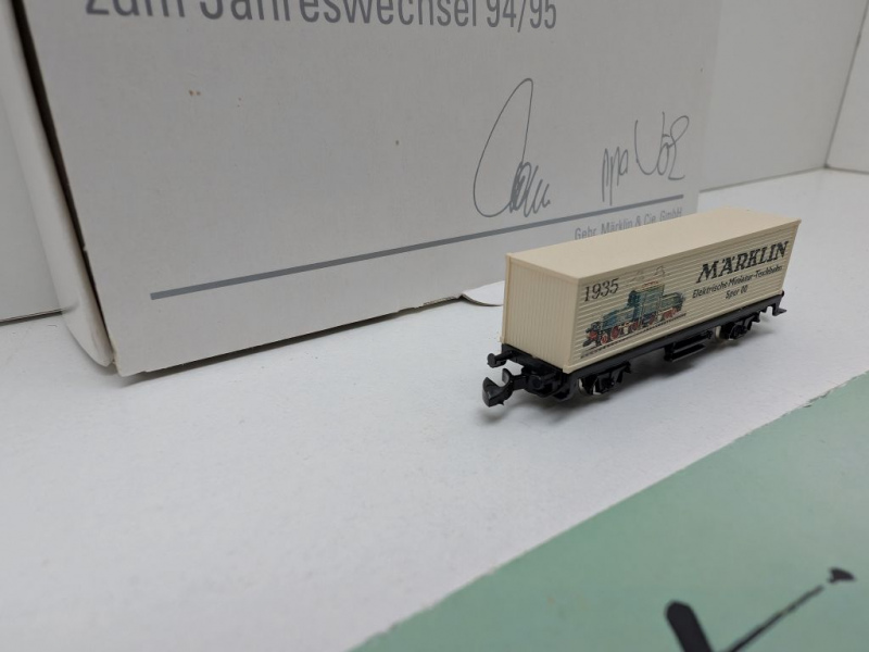 Märklin Z DC 8615.1994.90 Containerwagen "Krokodil-ICE" / Jahresw. 94/95 / OVP