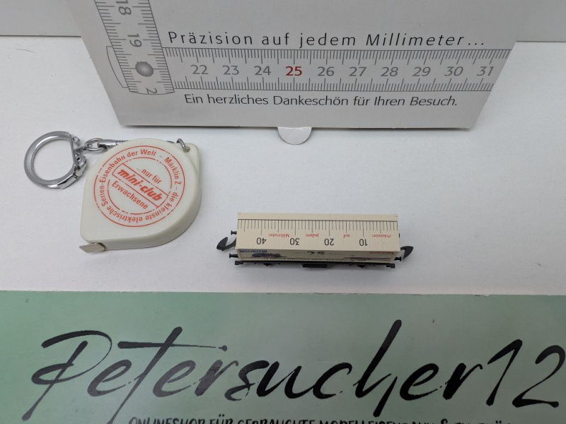 Märklin Z DC 8615s1997 Containerwagen "25 J int.Spielw.messe" / Messe NBG '97 / OVP