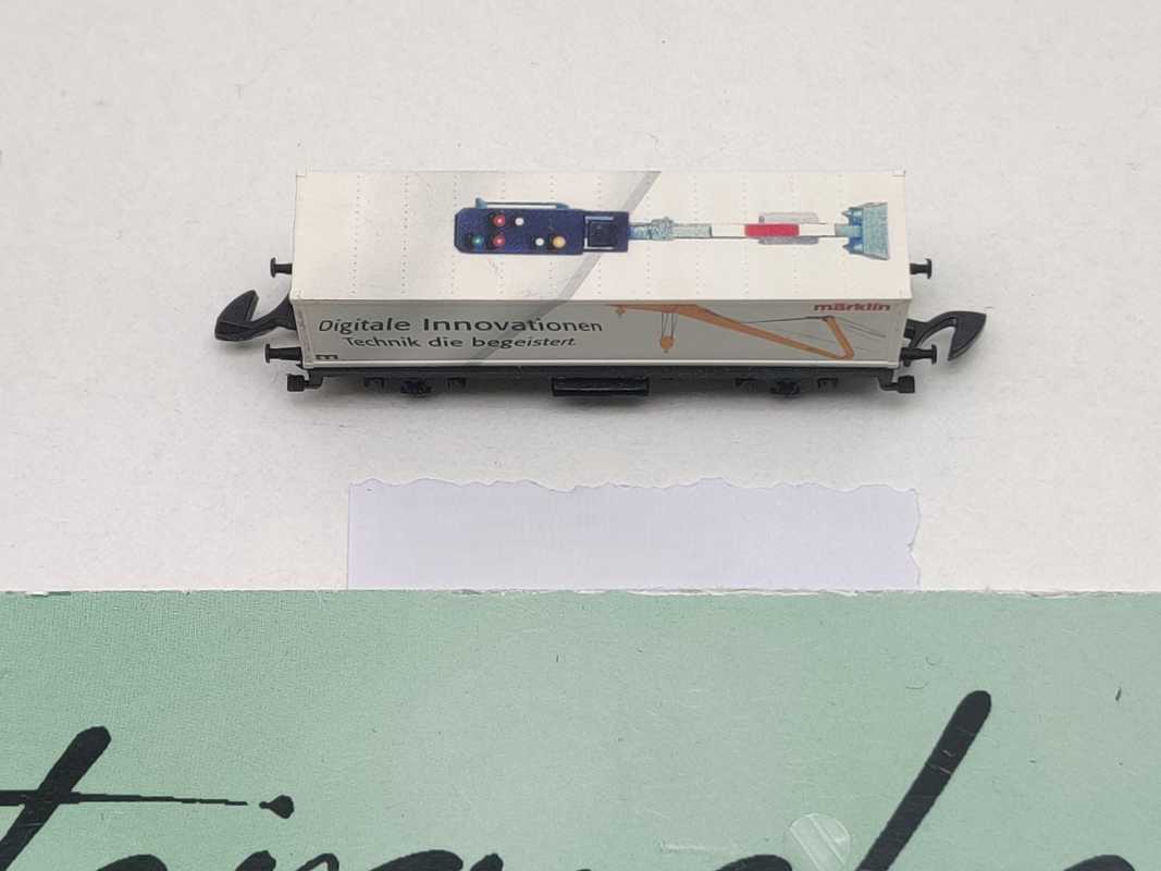 Märklin Z DC 8615s2004 Containerwagen Messe NBG 2004 "digitale Innovation"