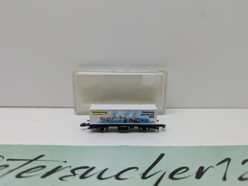 Märklin Z DC 8617 Containerwagen "Brinkmann" Hamburg - das Tor zur Welt / ErsatzVP