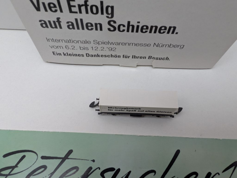 Märklin Z DC 8617 Containerwagen "Delta" / Messe NBG '92 / OVP