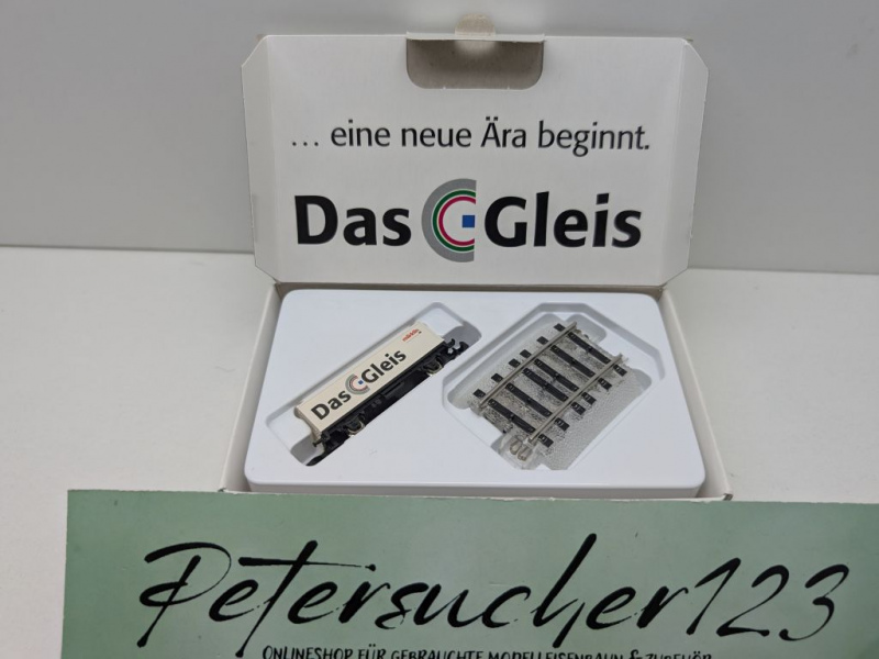 Märklin Z DC 8617 Containerwagen "Das C-Gleis" / Messe NBG '96 / OVP