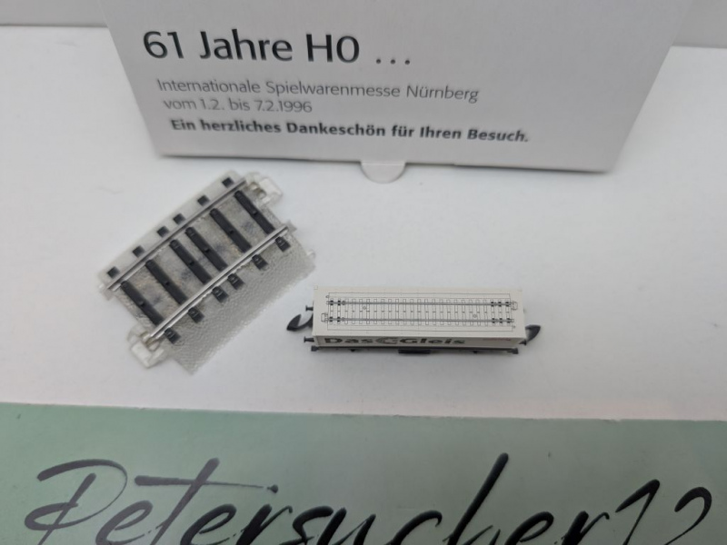 Märklin Z DC 8617 Containerwagen "Das C-Gleis" / Messe NBG '96 / OVP