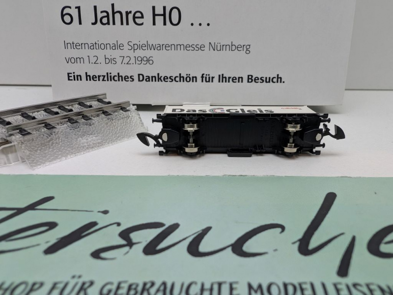 Märklin Z DC 8617 Containerwagen "Das C-Gleis" / Messe NBG '96 / OVP