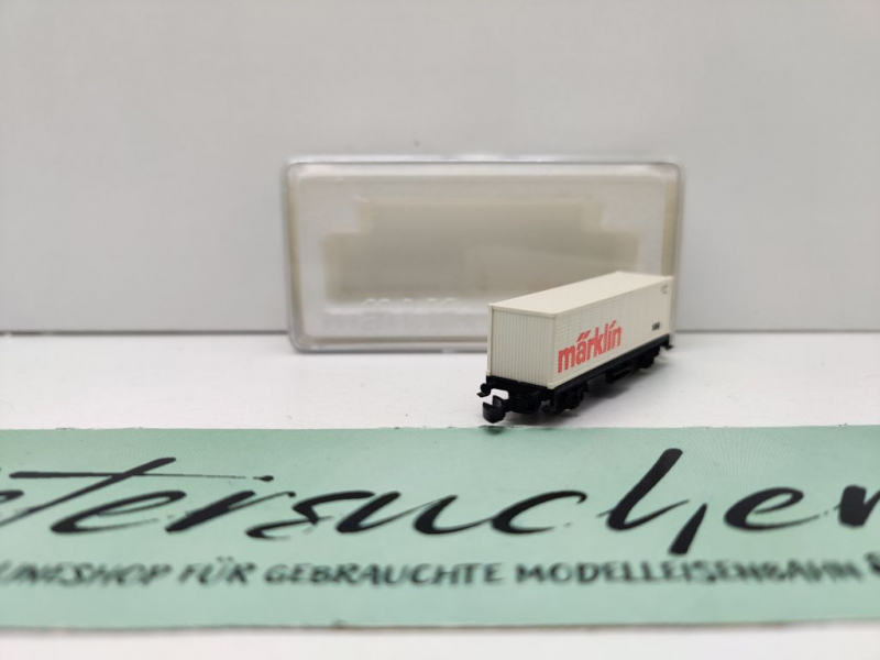 Märklin Z DC 8617 Containerwagen "Märklin" / Htt 12 / DB / OVP
