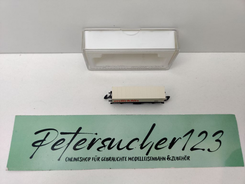 Märklin Z DC 8617 Containerwagen "Märklin" / Htt 12 / DB / OVP