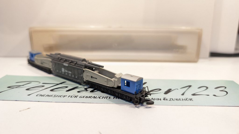 Märklin Z DC 8620 Tiefladewagen mit Transformator "Trafo-Union" / DB / OVP
