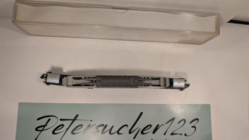 Märklin Z DC 8620 Tiefladewagen mit Transformator "Trafo-Union" / DB / OVP