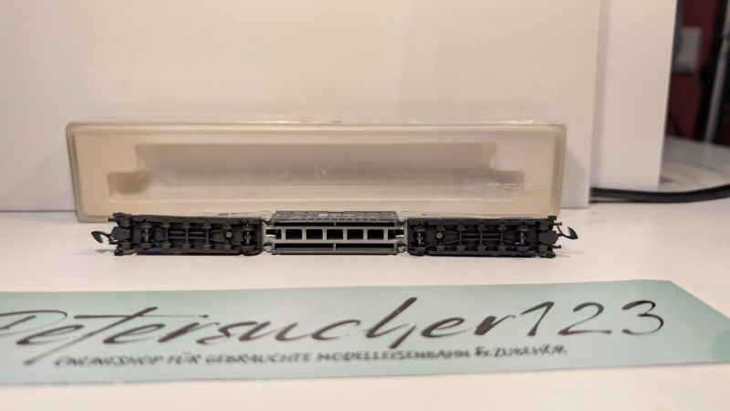 Märklin Z DC 8620 Tiefladewagen mit Transformator "Trafo-Union" / DB / OVP