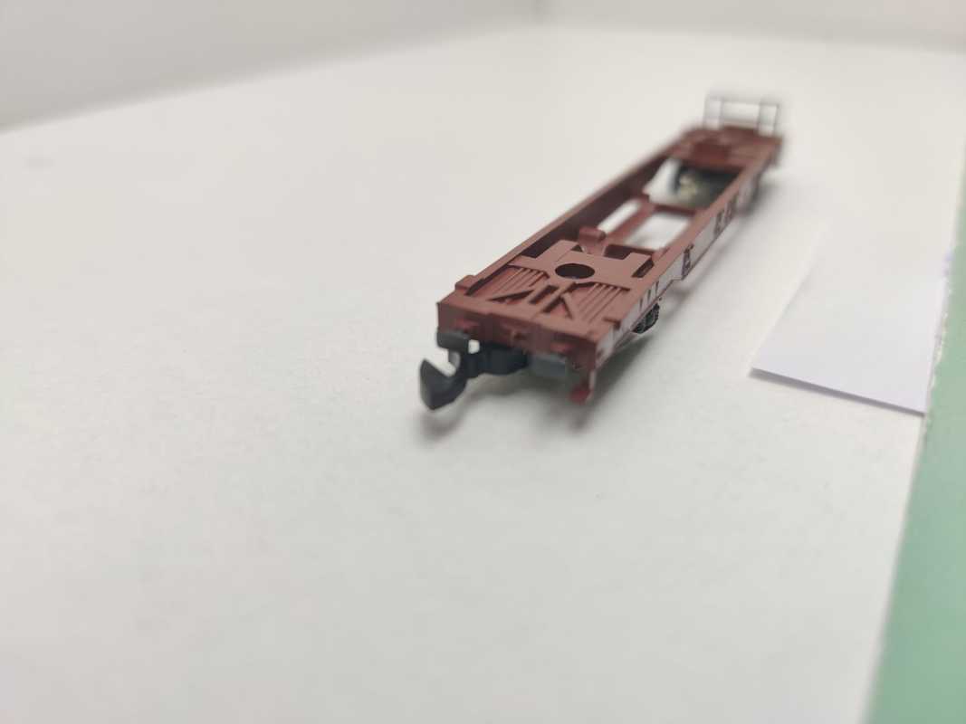 Märklin Z DC 8621 Huckepackwagen Sdkms707 362-3 / ohne Auflieger / DB