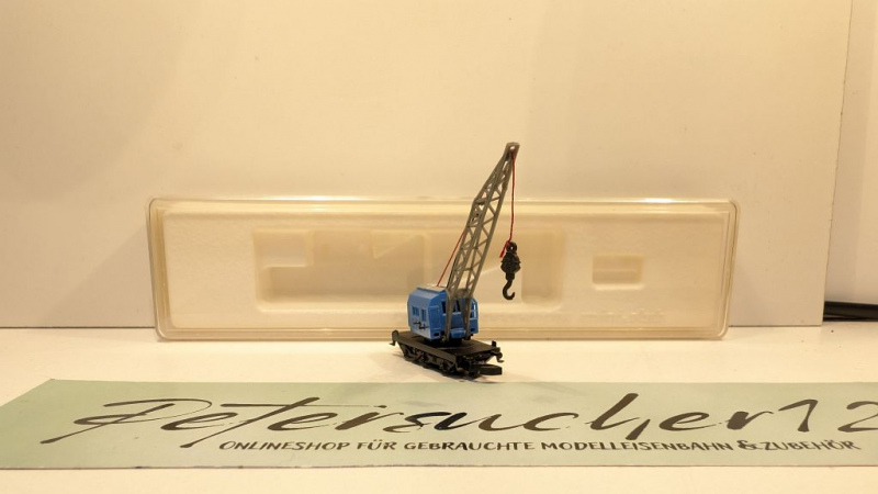 Märklin Z DC 8621 Kranwagen / Kranhaus drehbar / BA 103 / OVP