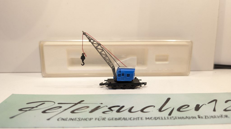 Märklin Z DC 8621 Kranwagen / Kranhaus drehbar / BA 103 / OVP