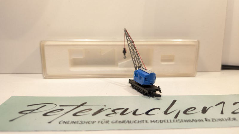 Märklin Z DC 8621 Kranwagen / Kranhaus drehbar / BA 103 / OVP