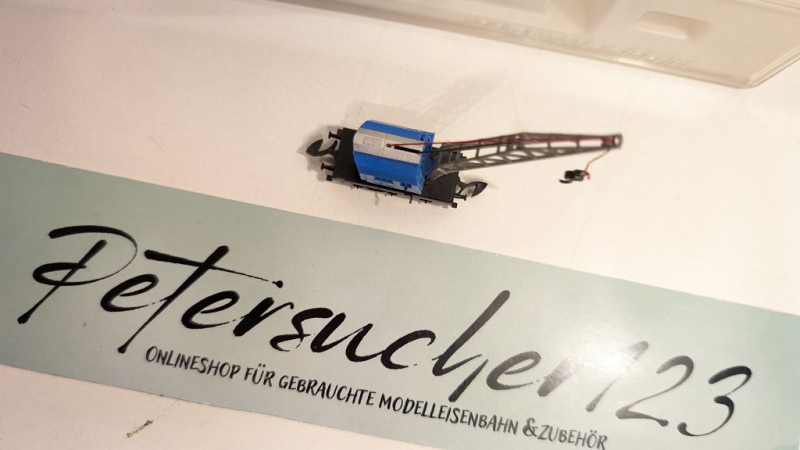 Märklin Z DC 8621 Kranwagen / Kranhaus drehbar / BA 103 / OVP