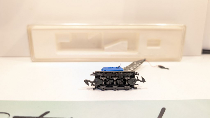 Märklin Z DC 8621 Kranwagen / Kranhaus drehbar / BA 103 / OVP