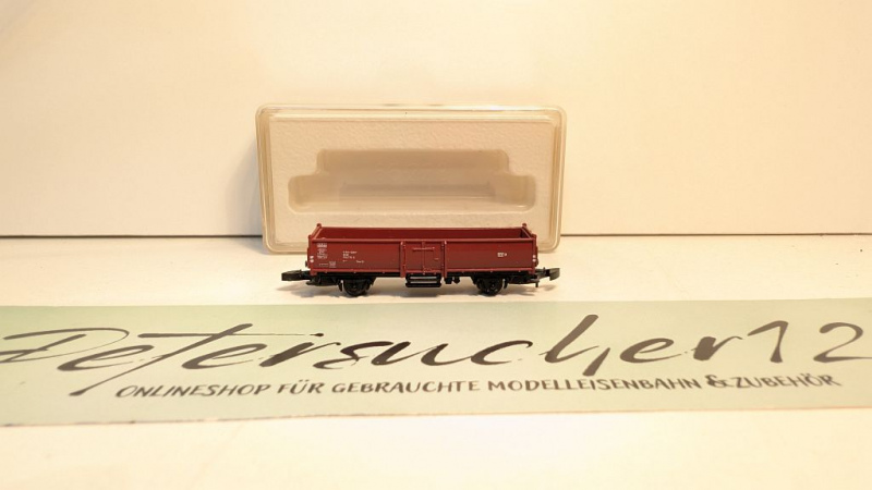 Märklin Z DC 8622 offener Güterwagen / E 037 (Omm 52) / DB / OVP