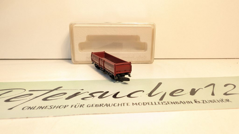 Märklin Z DC 8622 offener Güterwagen / E 037 (Omm 52) / DB / OVP