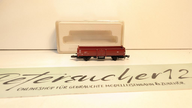 Märklin Z DC 8622 offener Güterwagen / E 037 (Omm 52) / DB / OVP