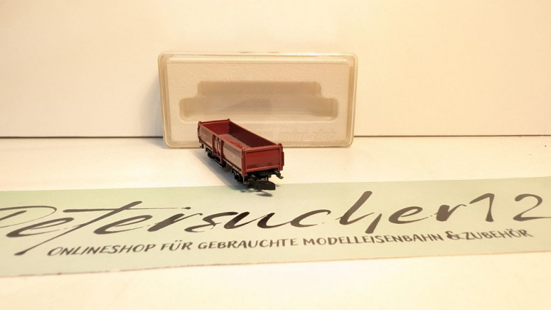 Märklin Z DC 8622 offener Güterwagen / E 037 (Omm 52) / DB / OVP