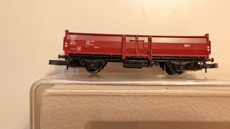 Märklin Z DC 8622 offener Güterwagen / E 037 (Omm 52) / DB / OVP