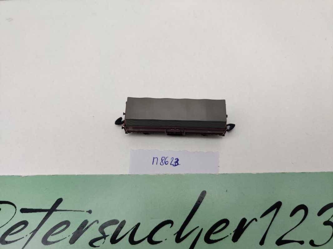 Märklin Z DC 8622 offener Güterwagen E 037 (Omm 52) mit Plane / DB