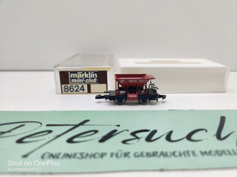 Märklin Z DC 8624 Selbstentlade-/ Schotterwagen / Talbot / DB / OVP