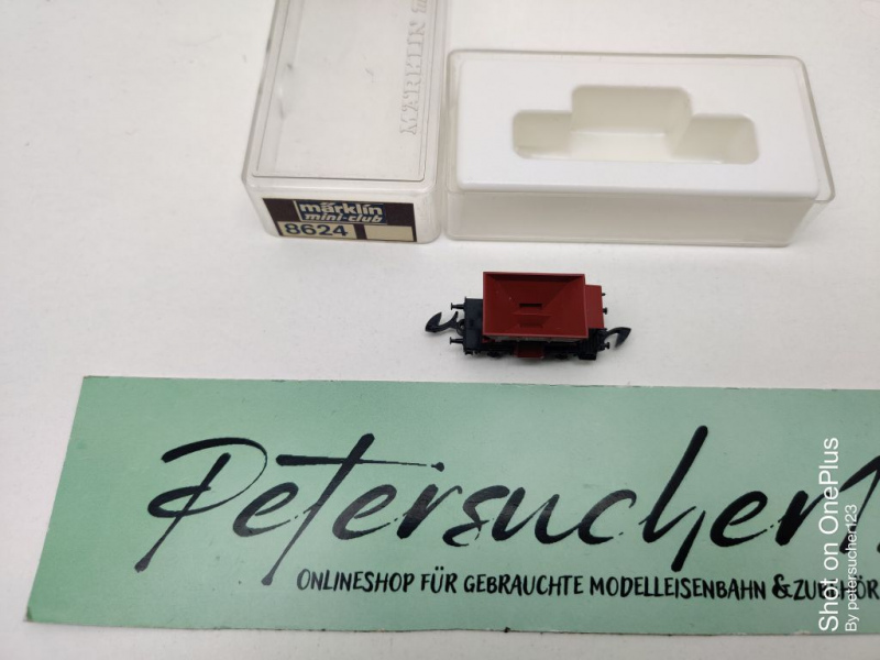 Märklin Z DC 8624 Selbstentlade-/ Schotterwagen / Talbot / DB / OVP