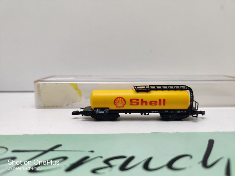 Märklin Z DC 8625 Kesselwagen "SHELL" / [P] / Privat DB / OVP