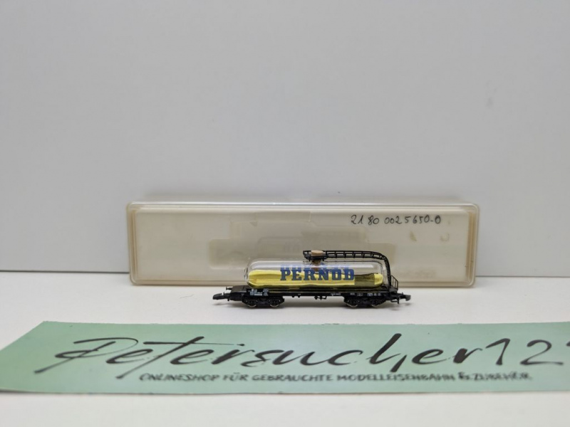 Märklin Z DC 8628 Glas-Kesselwagen "Pernod" / OVP