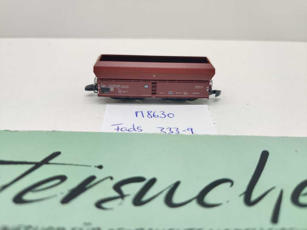 Märklin Z DC 8630 offener Drehgestell-Selbstentladewagen Fals 176 / DB