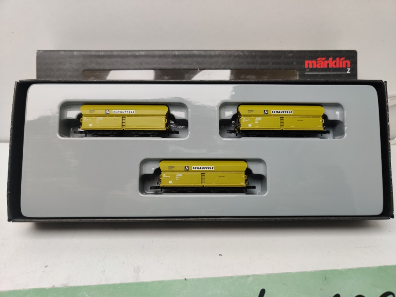 Märklin Z DC 86303 / 3-teiliges Großraum-Selbstentladewagen-Set (Bauart Fals) / Ep.V  / OVP