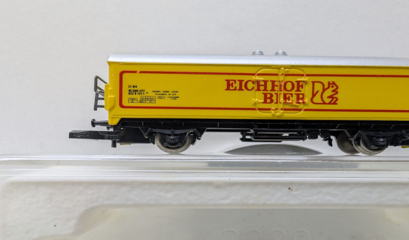 Märklin Z DC 8632 Bierwagen "Eichhof Bier" / SBB / OVP